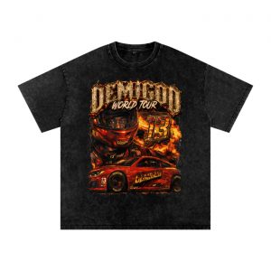 Demi God "Racer" Oversized Graphic Tee