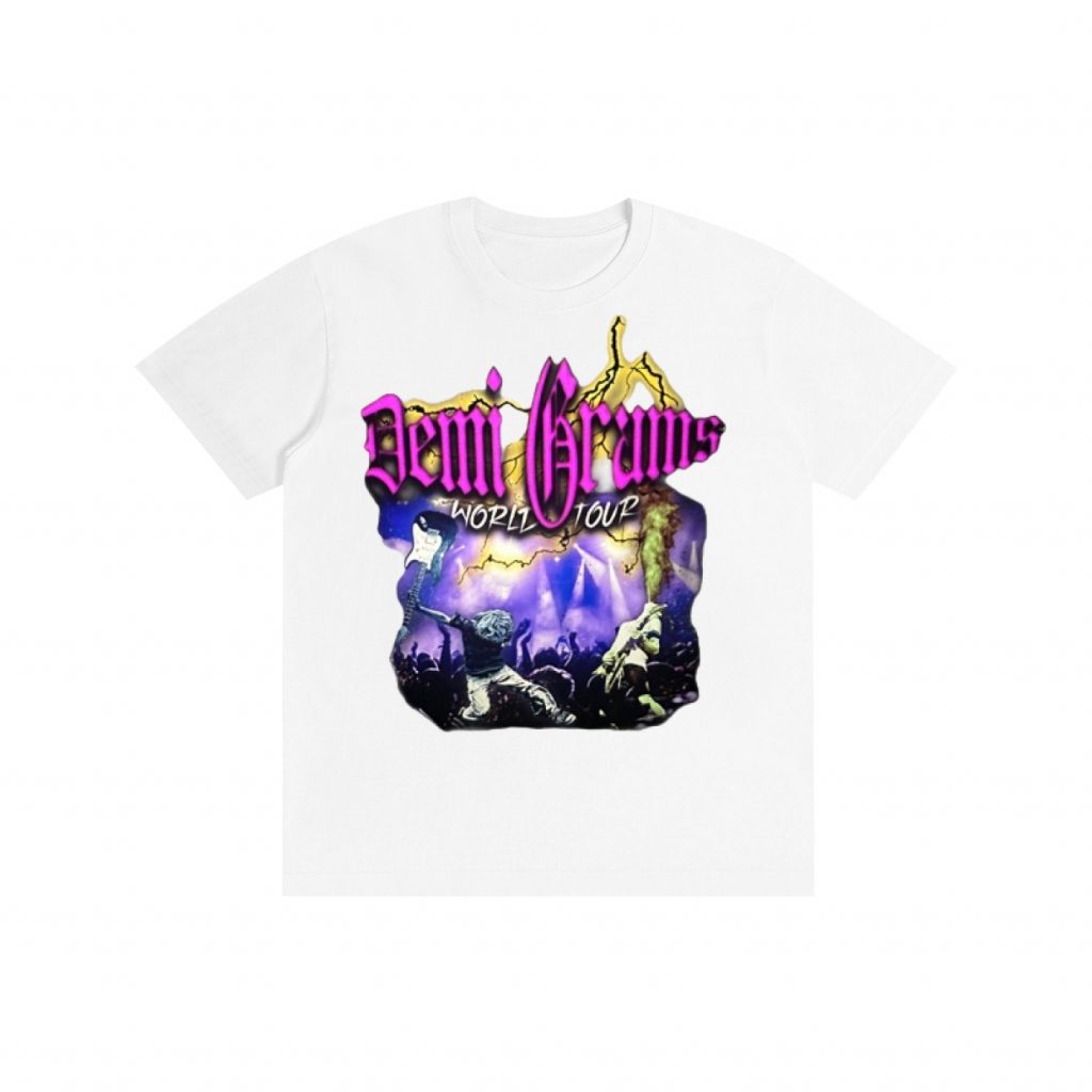Demi Grams World Tour Pure Cotton Unisex T-Shirt