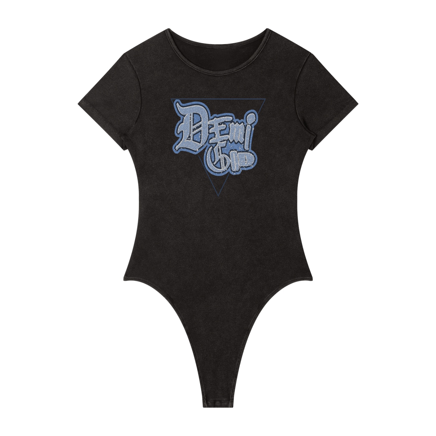 Women's Mineral Wash Crewneck Bodysuit